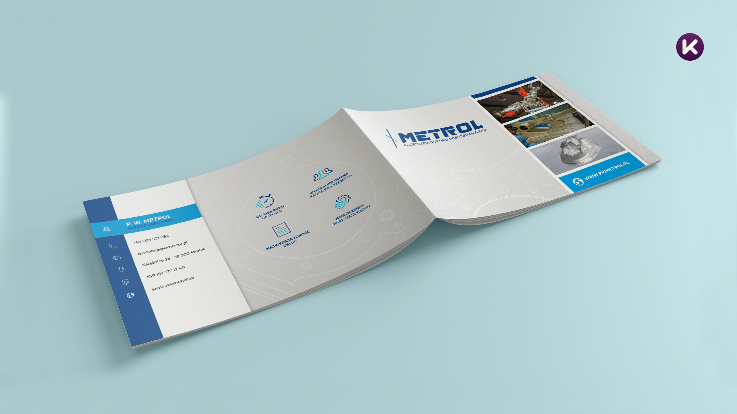 Okładka katalogu firmowego