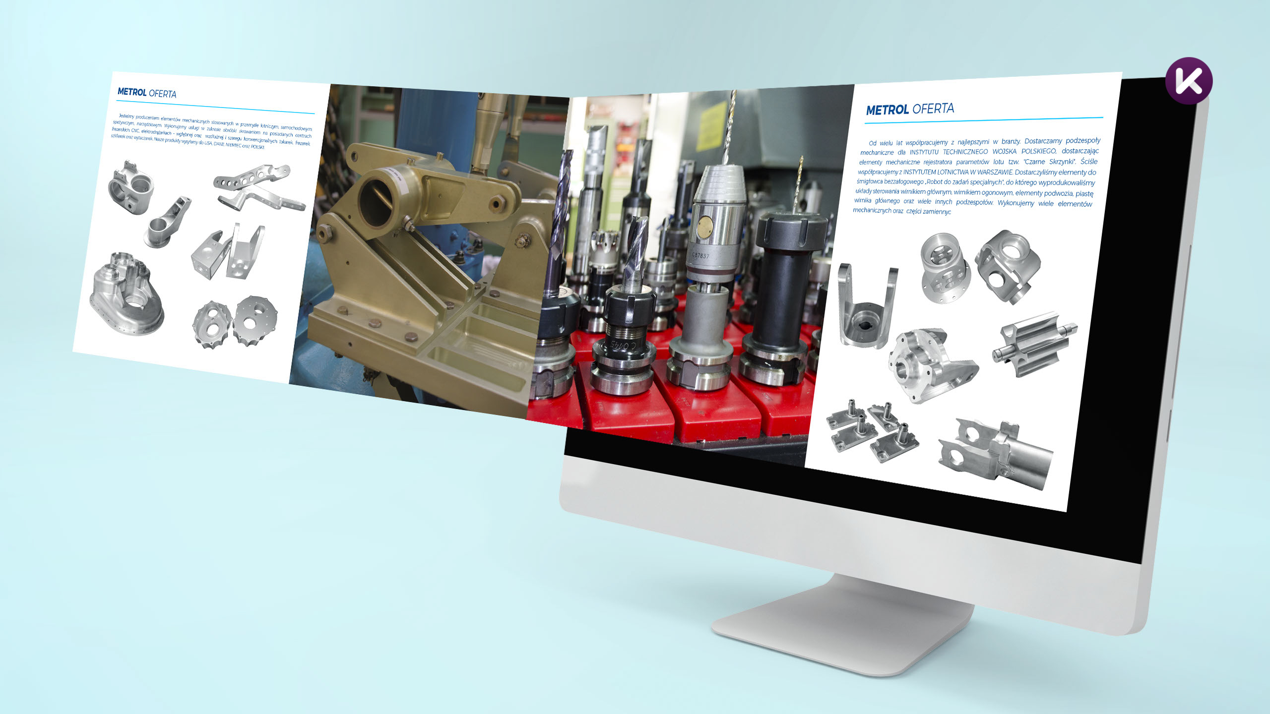 Katalog, część opisowa firmy Metrol