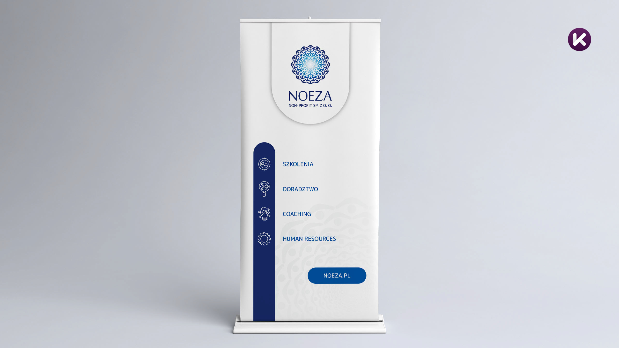 Roll up Noezaz w projekcie oferta: szkolenia, doradztwo, coaching, human resources