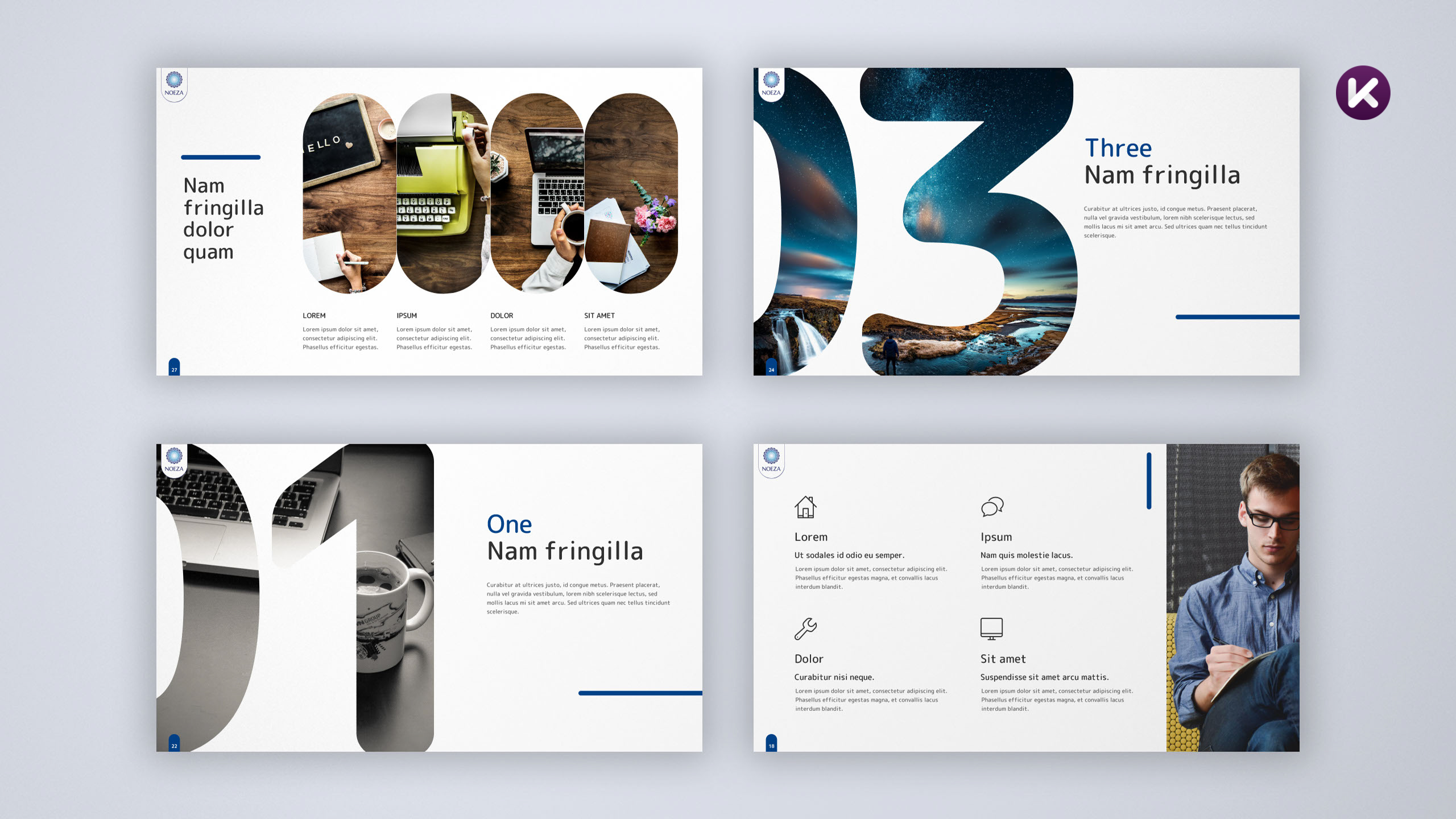 Różne kreatywne rozwiązania by przedstawić firmę podczas prezentacji