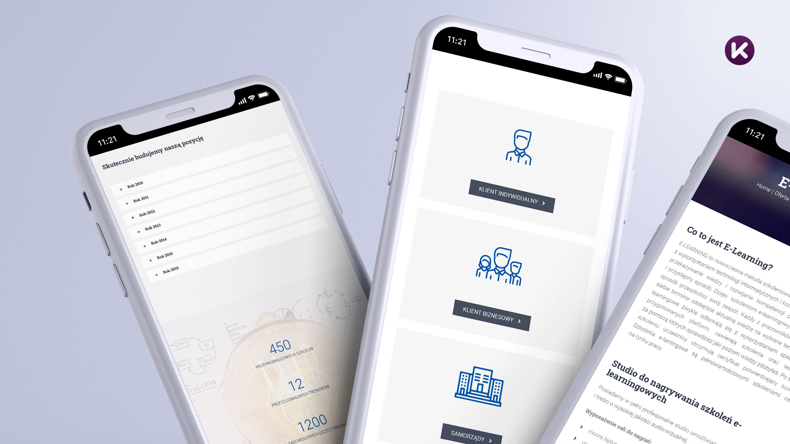 Mobilna wersja strony internetowej Noeza Mielec