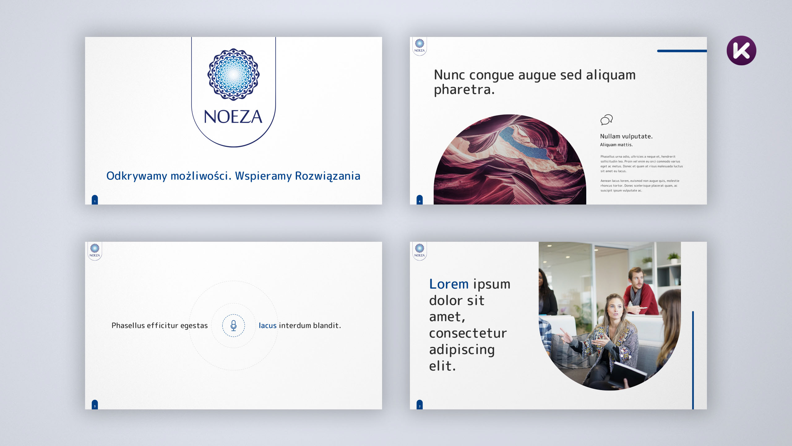 Różnorodne przykłady zastosowania szablonów PowerPoint