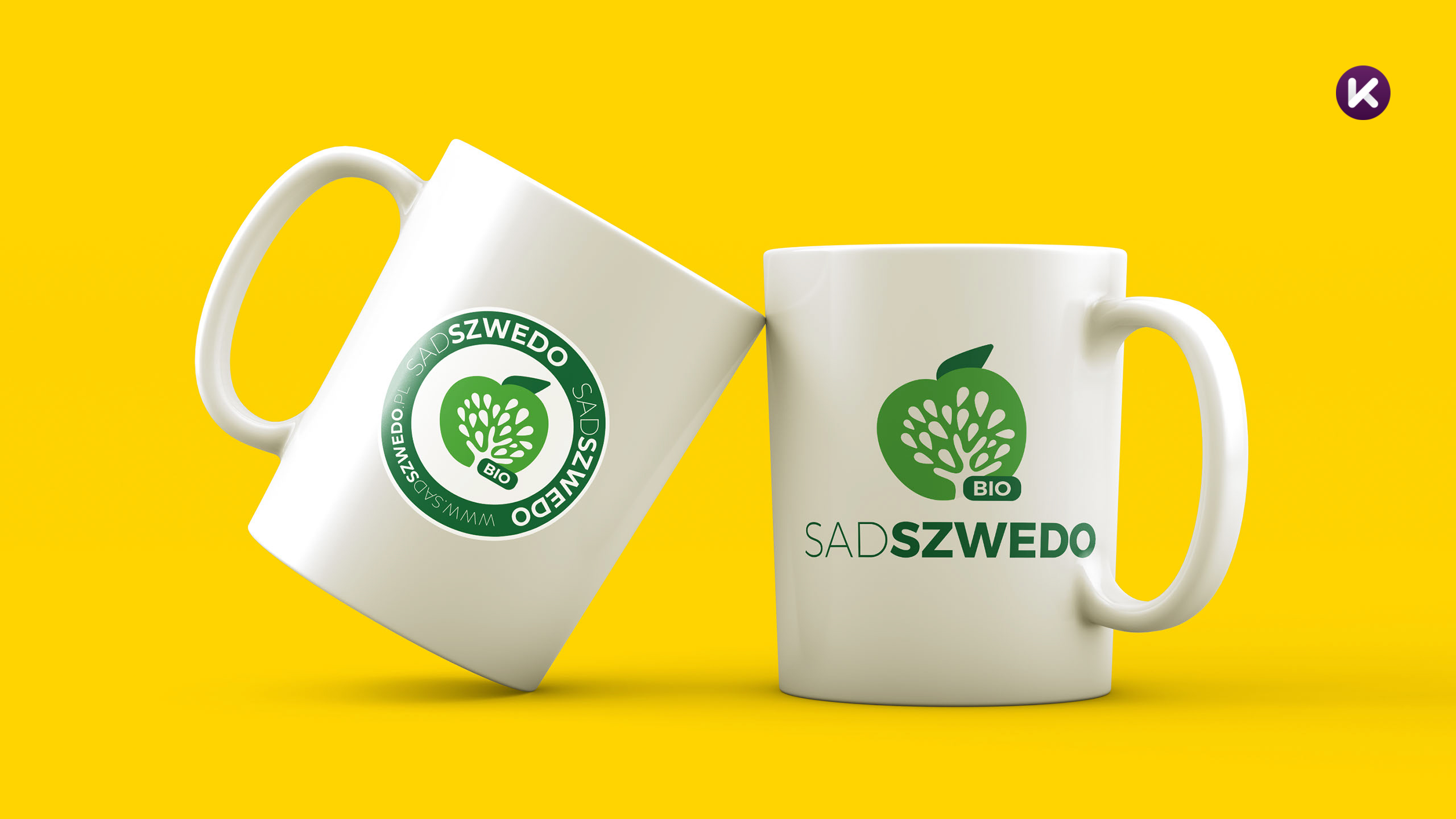 Logo firmowe na kubku