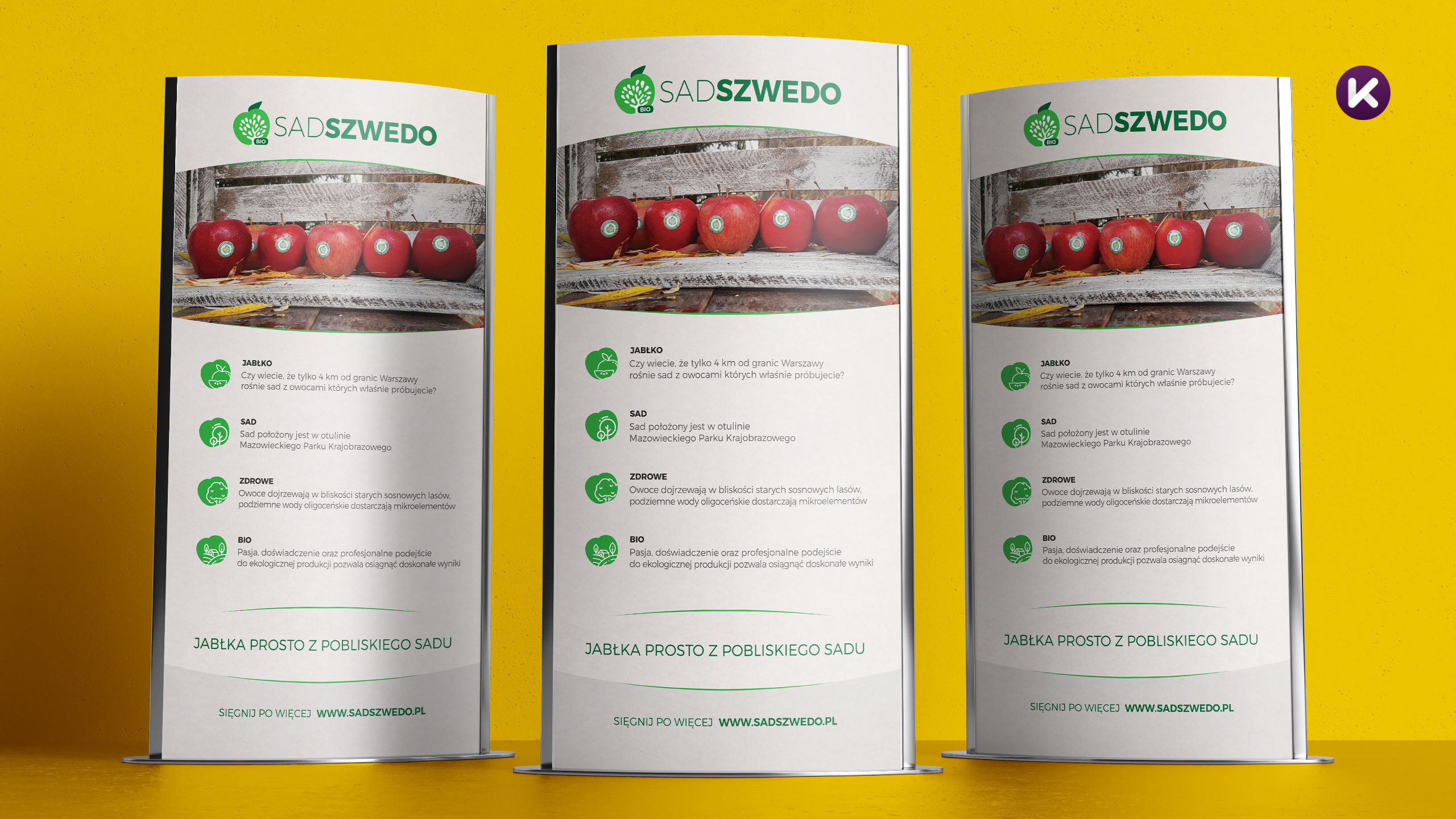 Roll up Jabłka prosto z sadu