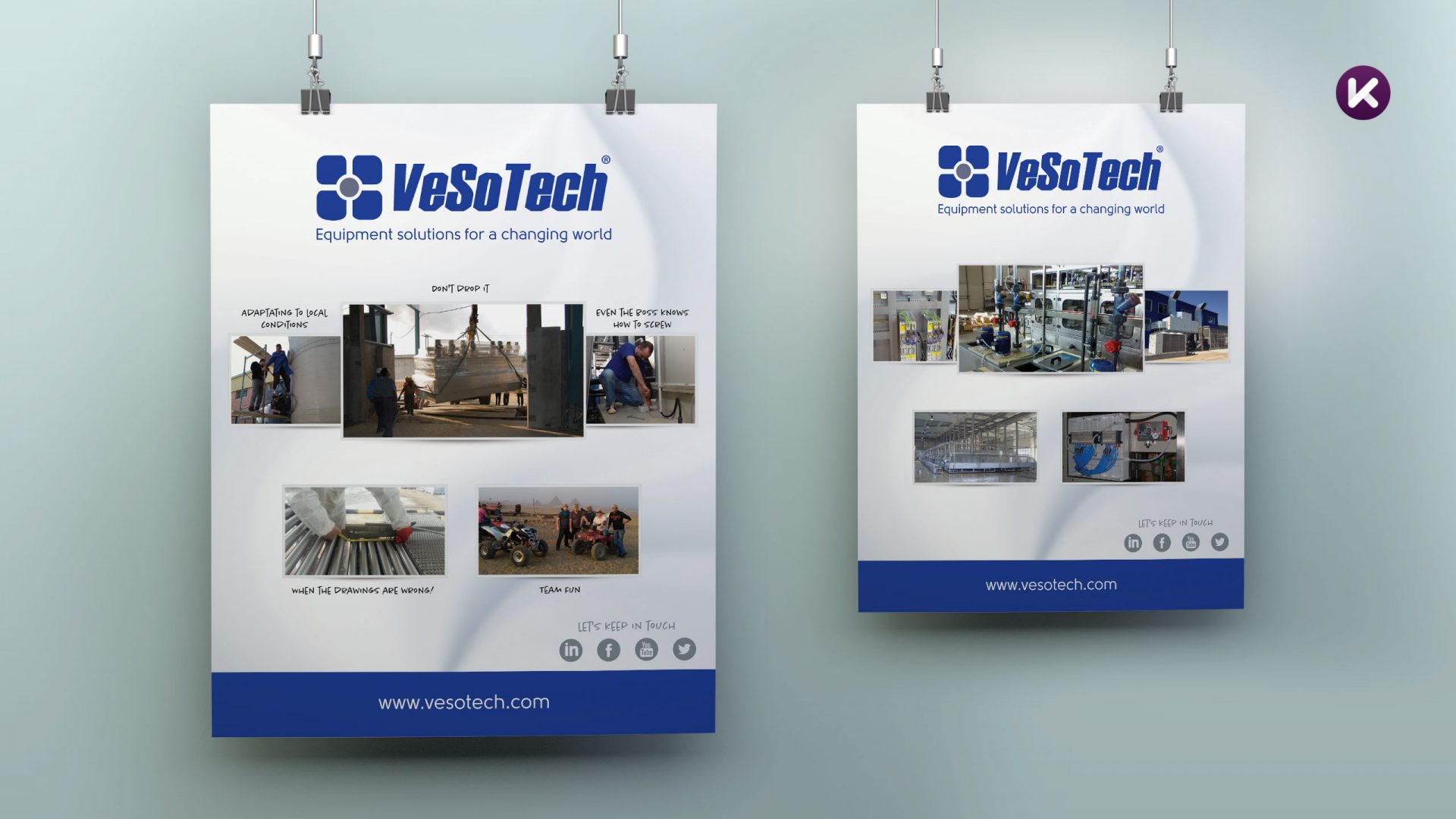 Plakat przygotowany na targi